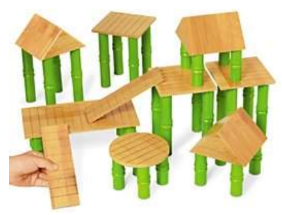 Bamboo Building Blocks