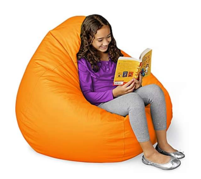 Orange Bean Bag Chair