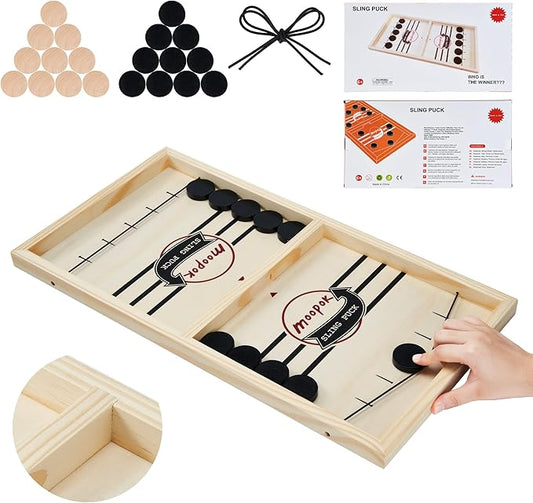 Wooden Air Hockey Board Game